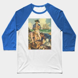 Treasure Island by Robert Louis Stevenson Baseball T-Shirt